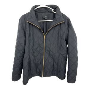 Ann Taylor Black Factory Jacket Full Zip Size M